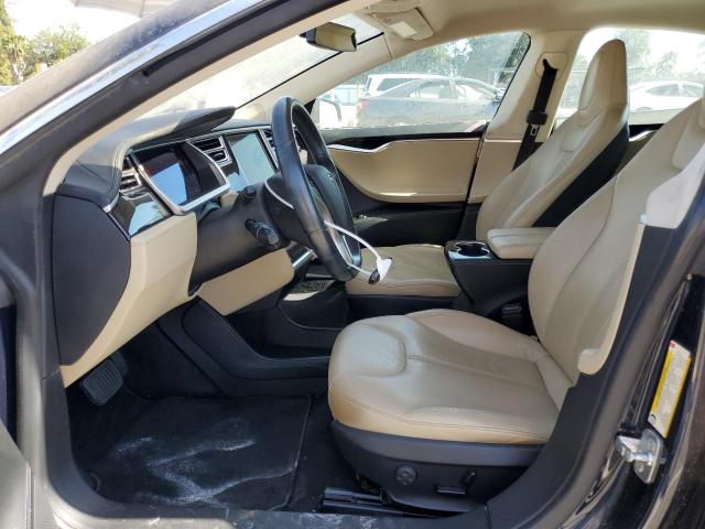 5YJSA1S16EFP32322 - 2014 TESLA MODEL S BLUE photo 7