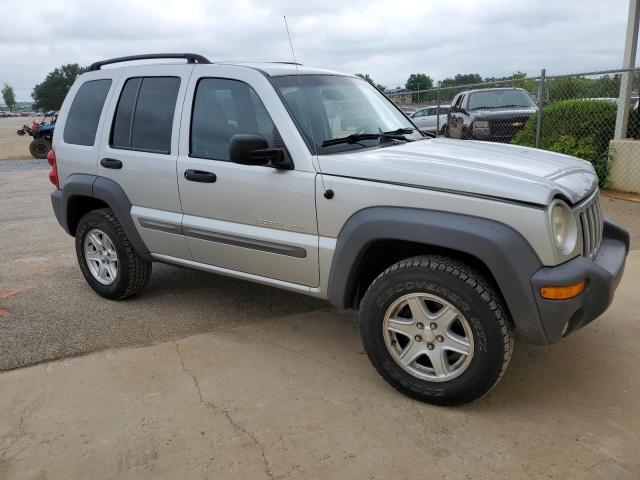 1J4GL48K72W157411 - 2002 JEEP LIBERTY SPORT SILVER photo 4