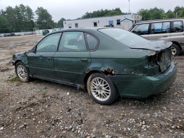 4S3BE635437212724 - 2006 SUBARU LEGACY L GREEN photo 2