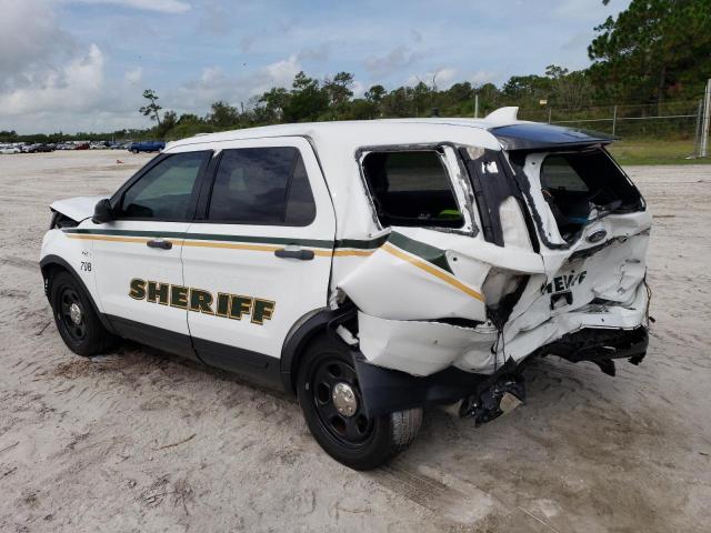 1FM5K8AR3HGD07544 - 2017 FORD EXPLORER POLICE INTERCEPTOR WHITE photo 2