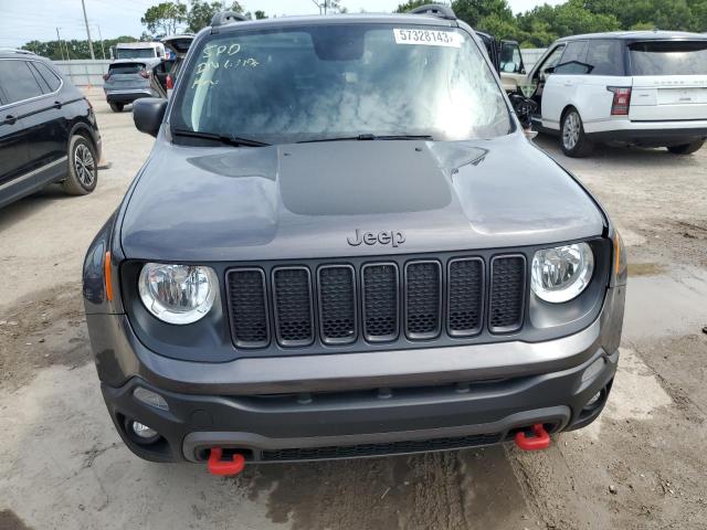 ZACNJBC15KPK05732 - 2019 JEEP RENEGADE TRAILHAWK GRAY photo 5