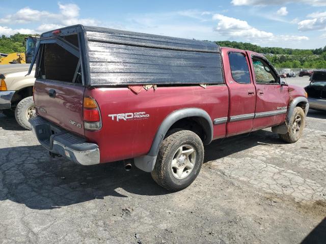 5TBBT4415YS084862 - 2000 TOYOTA TUNDRA ACCESS CAB 栗色 照片 3