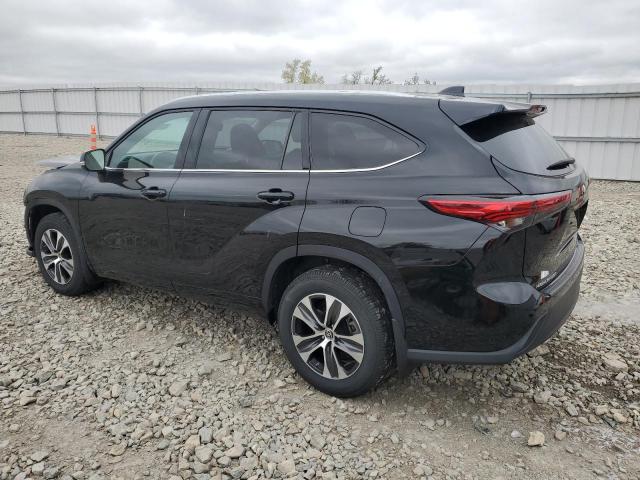 5TDGZRBH6NS175420 - 2022 TOYOTA HIGHLANDER XLE BLACK photo 2