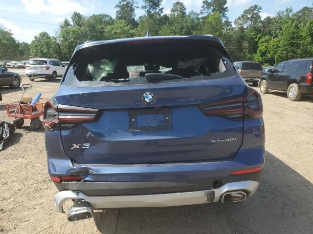 WBX47DP09RN299159 - 2024 BMW X3 SDRIVE30I BLUE photo 6