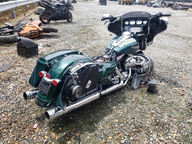 1HD1KRM10FB617593 - 2015 HARLEY-DAVIDSON FLHXS STREET GLIDE SPECIAL GREEN photo 4