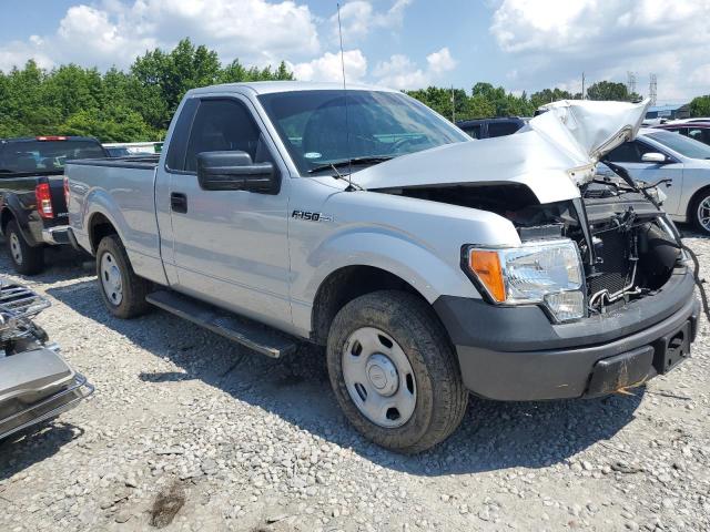 1FTRF12W89KA97429 - 2009 FORD F150 SILVER photo 4