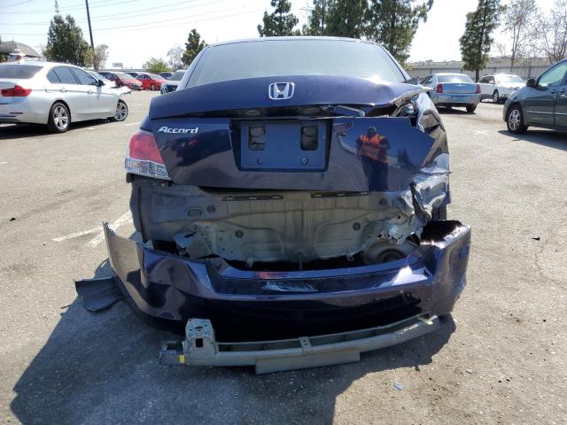 1HGCP26749A133538 - 2009 HONDA ACCORD EX BLUE photo 6