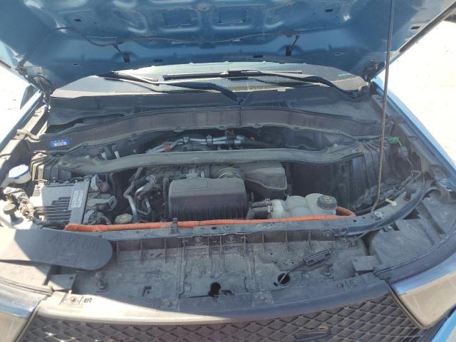 1FM5K8AW9MNA05252 - 2021 FORD EXPLORER POLICE INTERCEPTOR BLUE photo 12