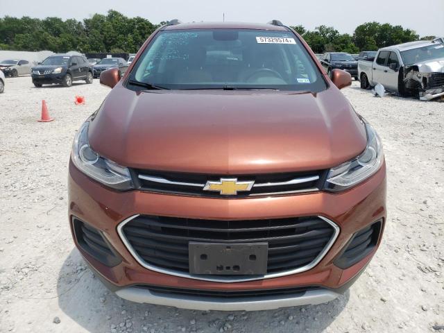 3GNCJPSB7KL237342 - 2019 CHEVROLET TRAX 1LT ORANGE photo 5