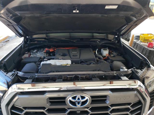 5TFMC5DB4PX013272 - 2023 TOYOTA TUNDRA CREWMAX PLATINUM Grau Foto 11