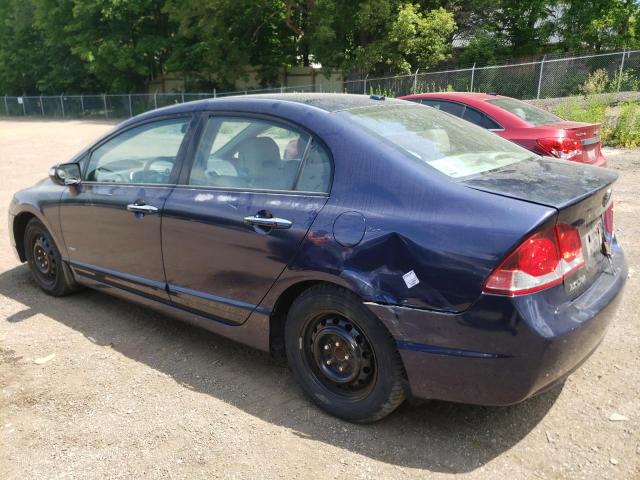 2HHFD5F7XAH201298 - 2010 ACURA CSX TECHNOLOGY BLUE photo 2