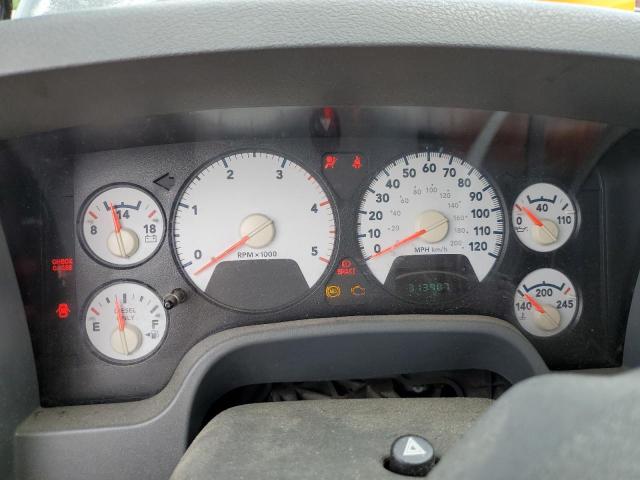 3D7KS29C76G211282 - 2006 DODGE RAM 2500 BLACK photo 9