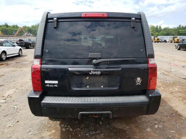 1J8HG48K56C337744 - 2006 JEEP COMMANDER BLACK photo 6