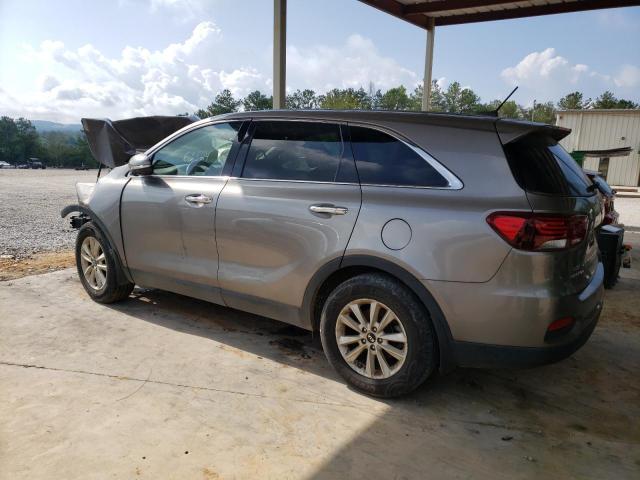 5XYPG4A39KG542804 - 2019 KIA SORENTO L GRAY photo 2