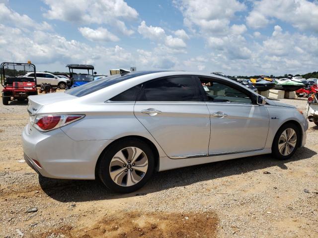 KMHEC4A47FA120351 - 2015 HYUNDAI SONATA HYBRID SILVER photo 3