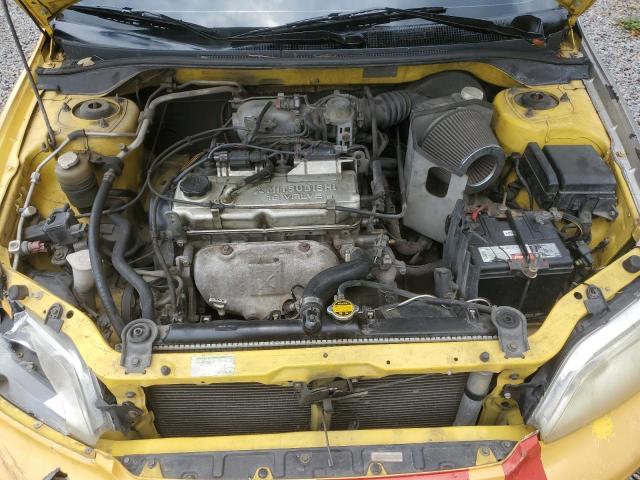 JA3AJ86E92U007672 - 2002 MITSUBISHI LANCER OZ RALLY YELLOW photo 11