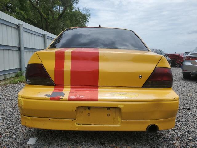 JA3AJ86E92U007672 - 2002 MITSUBISHI LANCER OZ RALLY YELLOW photo 6