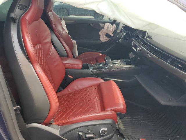 WAUR4AF58JA003791 - 2018 AUDI S5 PRESTIGE BLUE photo 10