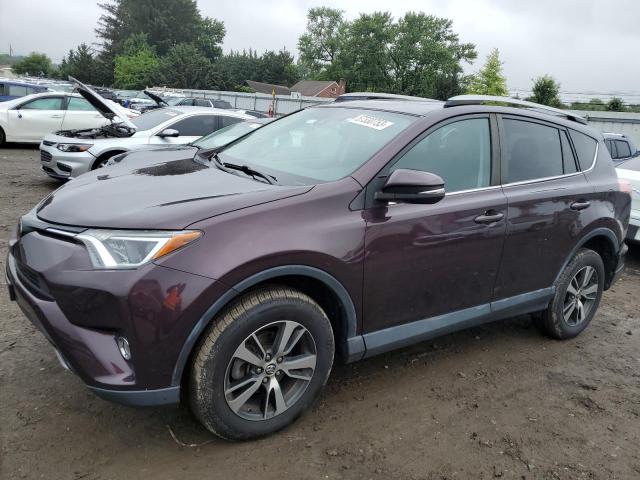 2T3RFREV6JW831918 - 2018 TOYOTA RAV4 ADVENTURE MAROON photo 1