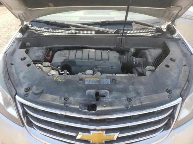 1GNKVJKD6FJ363249 - 2015 CHEVROLET TRAVERSE LTZ SILVER photo 12