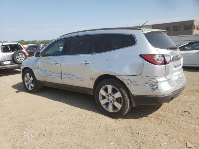 1GNKVJKD6FJ363249 - 2015 CHEVROLET TRAVERSE LTZ SILVER photo 2