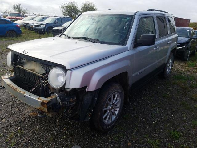 1C4NJRAB6DD128930 - 2013 JEEP PATRIOT SILVER photo 1