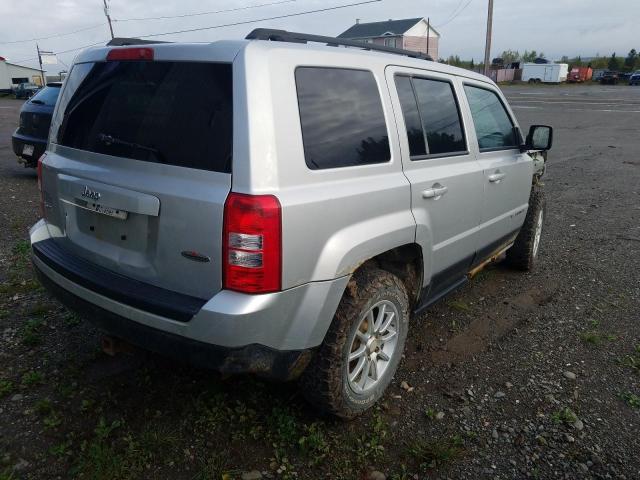 1C4NJRAB6DD128930 - 2013 JEEP PATRIOT SILVER photo 3