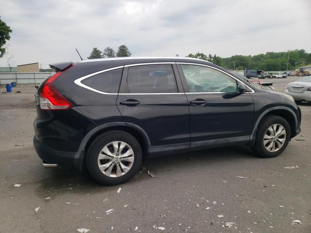 5J6RM4H76CL000389 - 2012 HONDA CR-V EXL BLACK photo 3