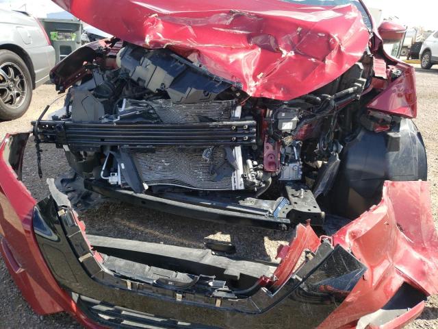 3N1CN8EV9ML925924 - 2021 NISSAN VERSA SV RED photo 9