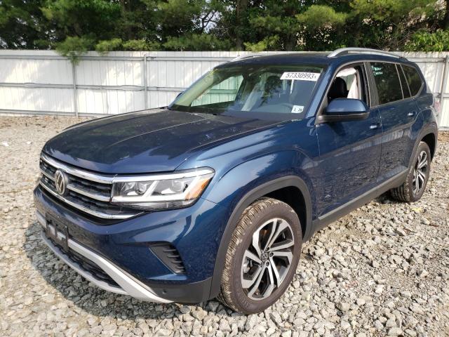 1V2BR2CA1PC512274 - 2023 VOLKSWAGEN ATLAS SEL BLUE photo 1