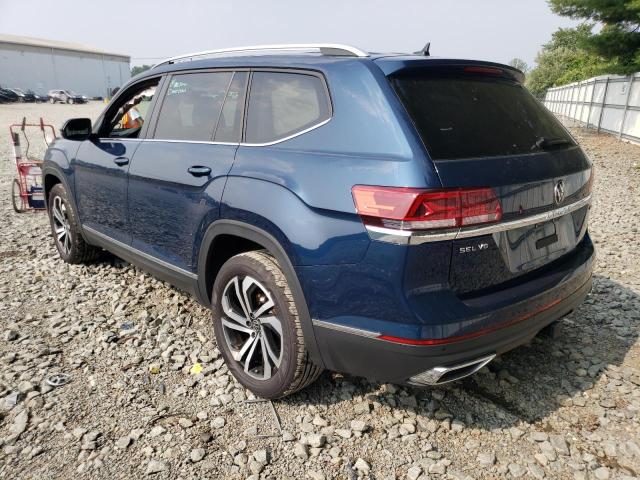 1V2BR2CA1PC512274 - 2023 VOLKSWAGEN ATLAS SEL BLUE photo 2