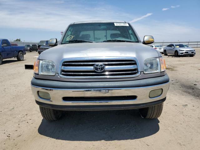 5TBRT341X2S311270 - 2002 TOYOTA TUNDRA ACCESS CAB SILVER photo 5