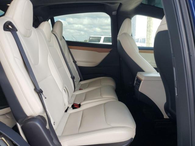 5YJXCAE24LF266472 - 2020 TESLA MODEL X BLUE photo 11