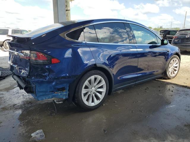 5YJXCAE24LF266472 - 2020 TESLA MODEL X BLUE photo 3