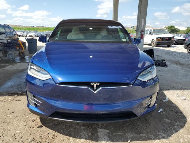 5YJXCAE24LF266472 - 2020 TESLA MODEL X BLUE photo 5