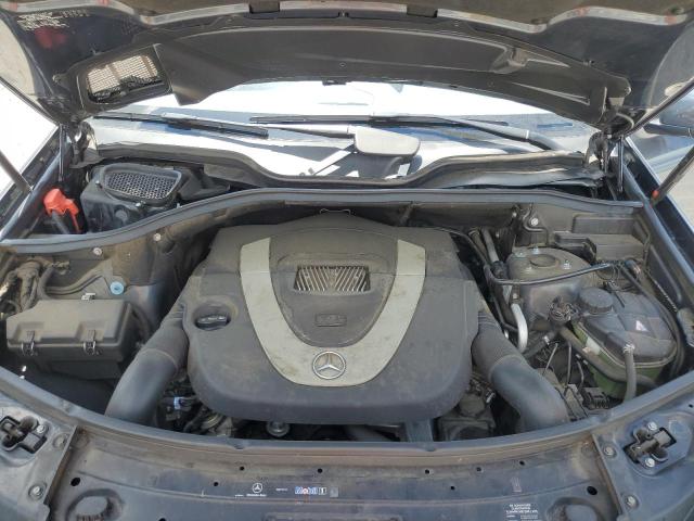 4JGBB8GB2BA679478 - 2011 MERCEDES-BENZ ML 350 4MATIC GRAY photo 12