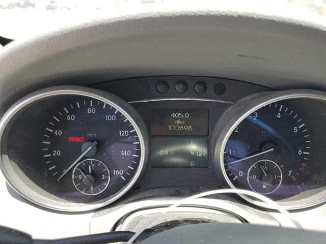 4JGBB8GB2BA679478 - 2011 MERCEDES-BENZ ML 350 4MATIC GRAY photo 9