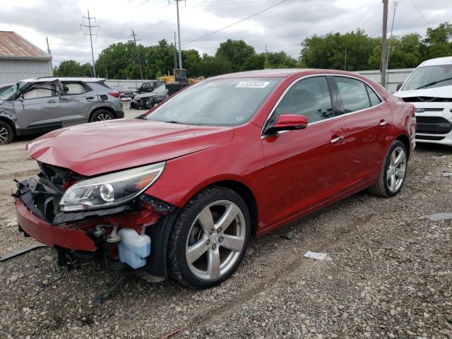 1G11J5SXXEF286557 - 2014 CHEVROLET MALIBU LTZ მუქწითელი ფოტო 1