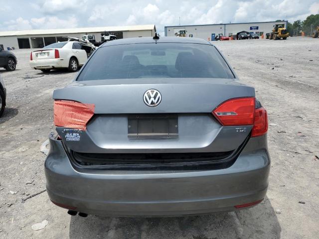 3VWLL7AJ3CM350080 - 2012 VOLKSWAGEN JETTA TDI Szary zdjęcie 6