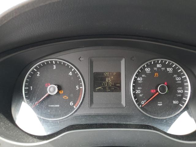 3VWLL7AJ3CM350080 - 2012 VOLKSWAGEN JETTA TDI Szary zdjęcie 9