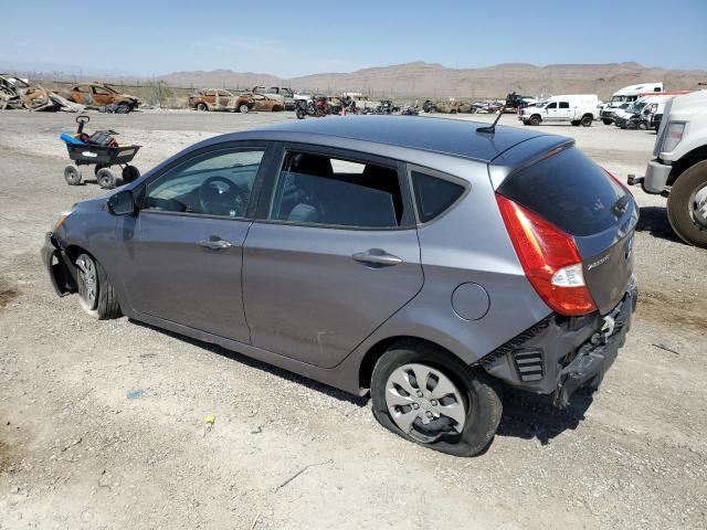 KMHCT5AE5FU233493 - 2015 HYUNDAI ACCENT GS GRAY photo 2