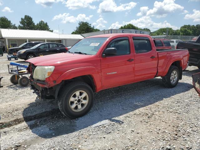 3TMKU72NX8M015435 - 2008 TOYOTA TACOMA DOUBLE CAB PRERUNNER LONG BED RED photo 1