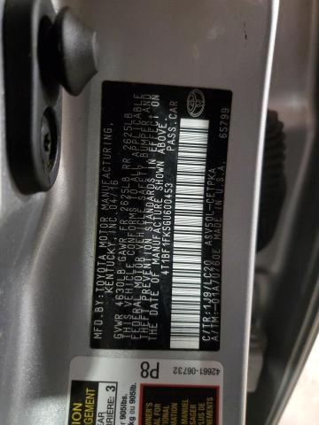 4T1BF1FK5GU600453 - 2016 TOYOTA CAMRY LE SILVER photo 13