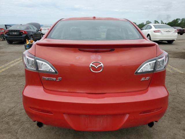 JM1BL1S67A1101619 - 2010 MAZDA 3 S RED photo 6