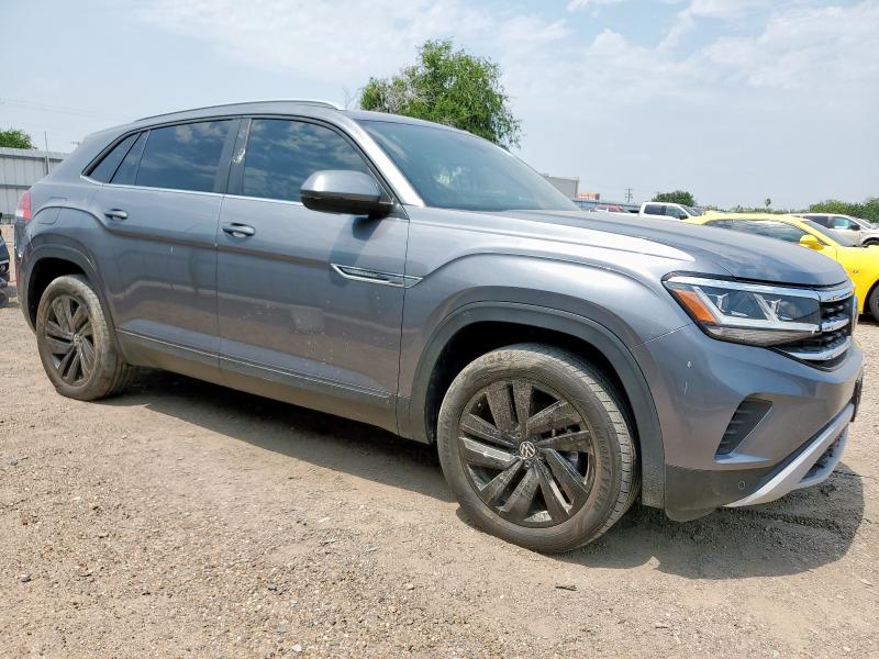 1V2JE2CA3NC205175 - 2022 VOLKSWAGEN ATLAS CROS SE GRAY photo 4