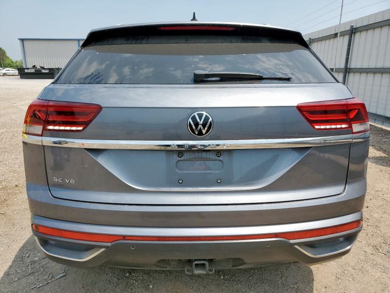 1V2JE2CA3NC205175 - 2022 VOLKSWAGEN ATLAS CROS SE GRAY photo 6