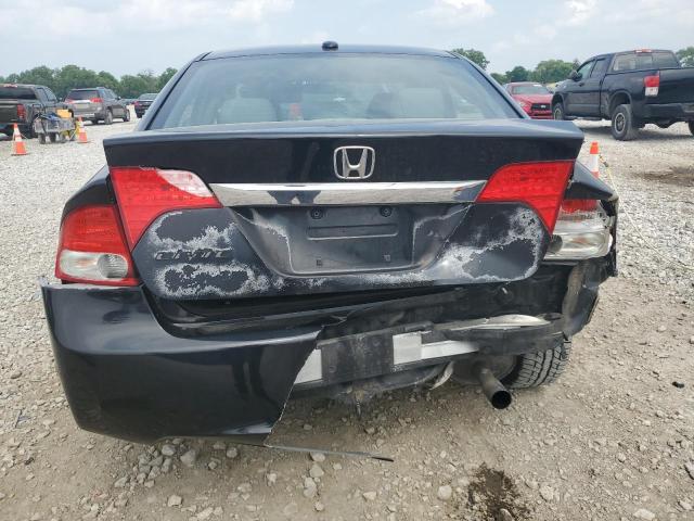 2HGFA1F9XAH505254 - 2010 HONDA CIVIC EXL BLACK photo 6