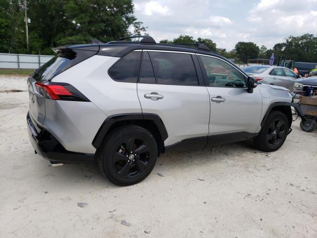 JTMEWRFV5KJ027039 - 2019 TOYOTA RAV4 XSE SILVER photo 3