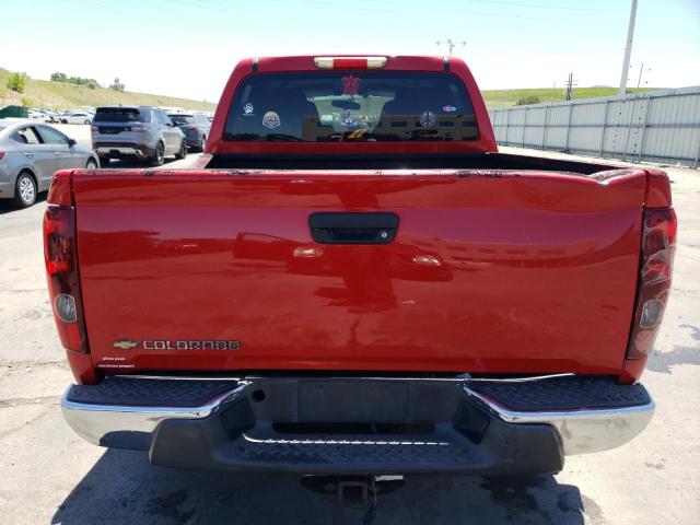 1GCDT136768182353 - 2006 CHEVROLET COLORADO RED photo 6