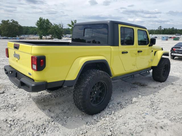 1C6HJTFG3PL544451 - 2023 JEEP GLADIATOR OVERLAND YELLOW photo 3